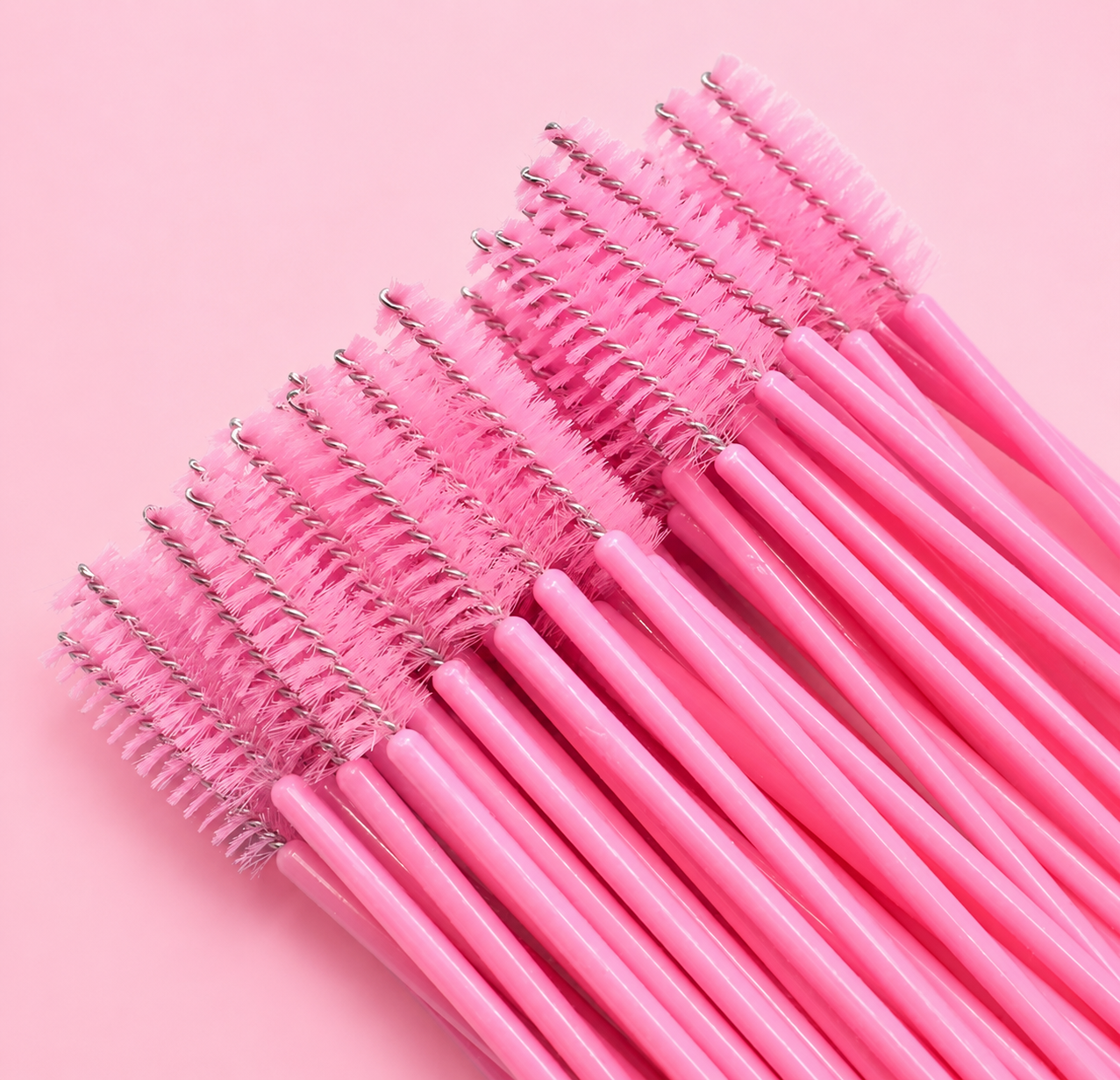 Disposable mascara brush