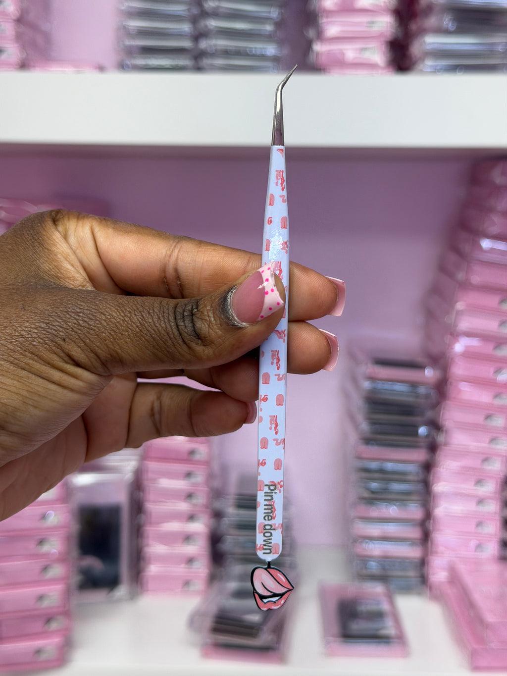 No Manners Tweezers |Non Fiber Tip