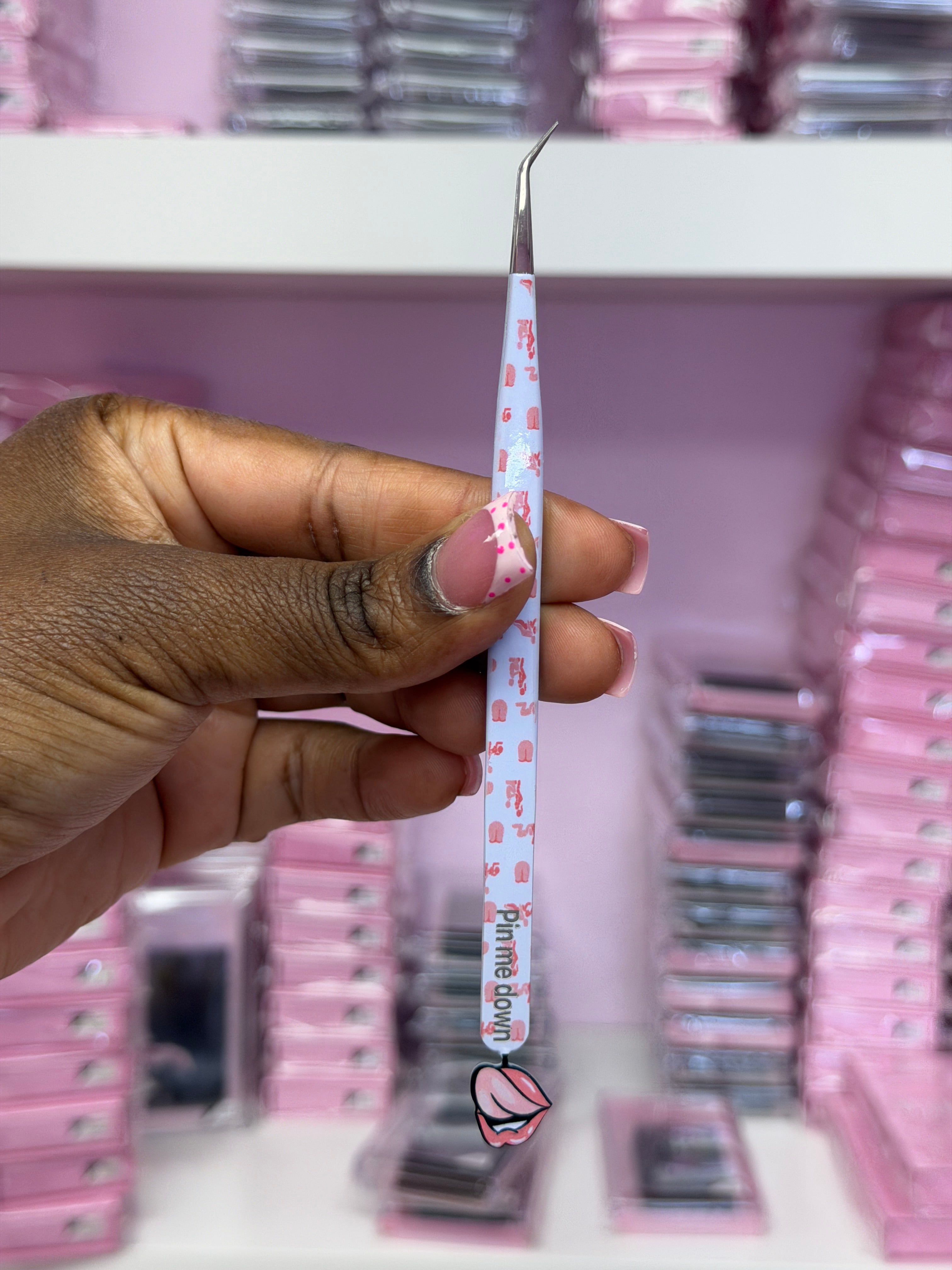 No Manners Tweezers |Fiber Tip