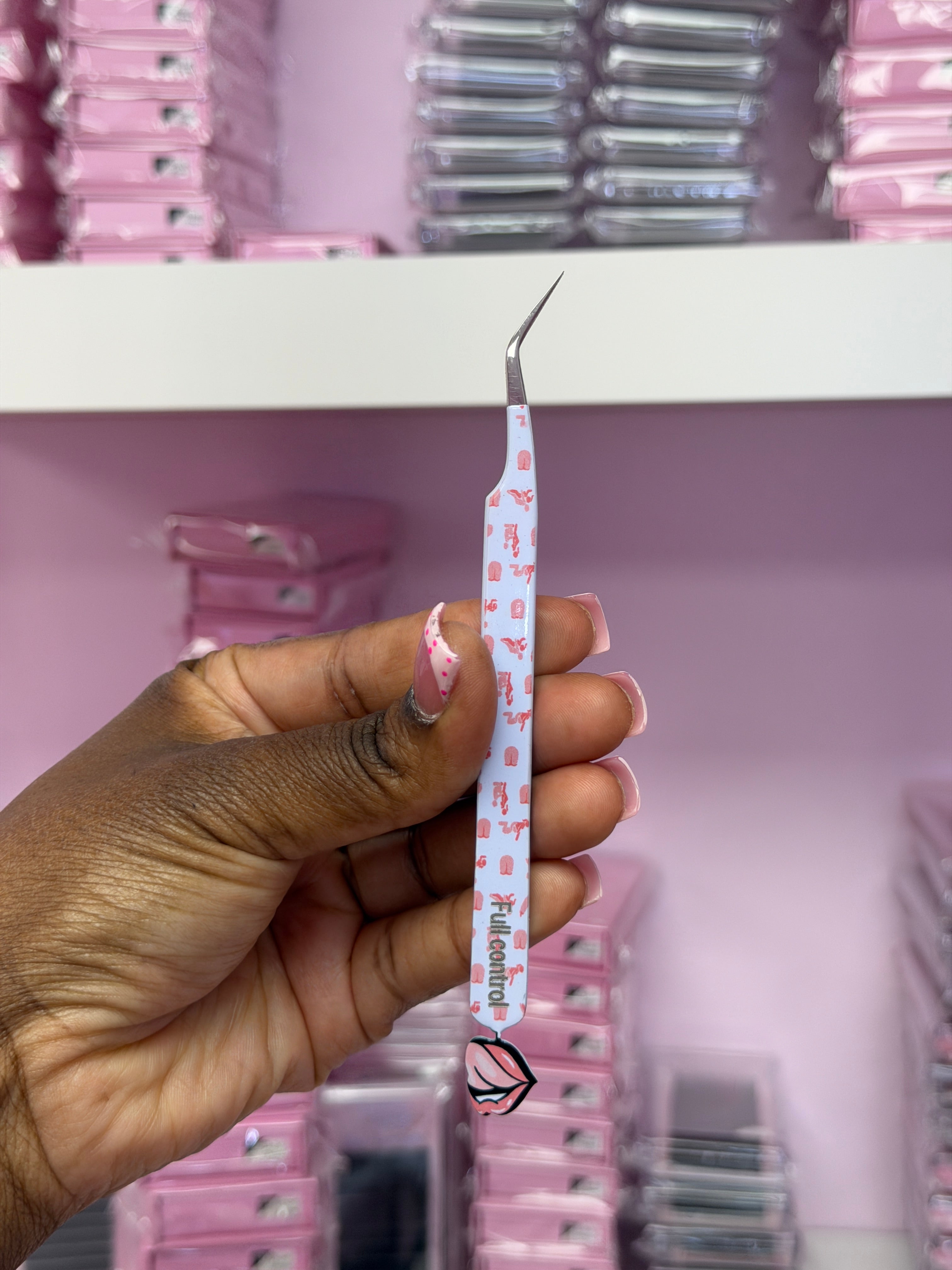 No Manners Tweezers |Fiber Tip