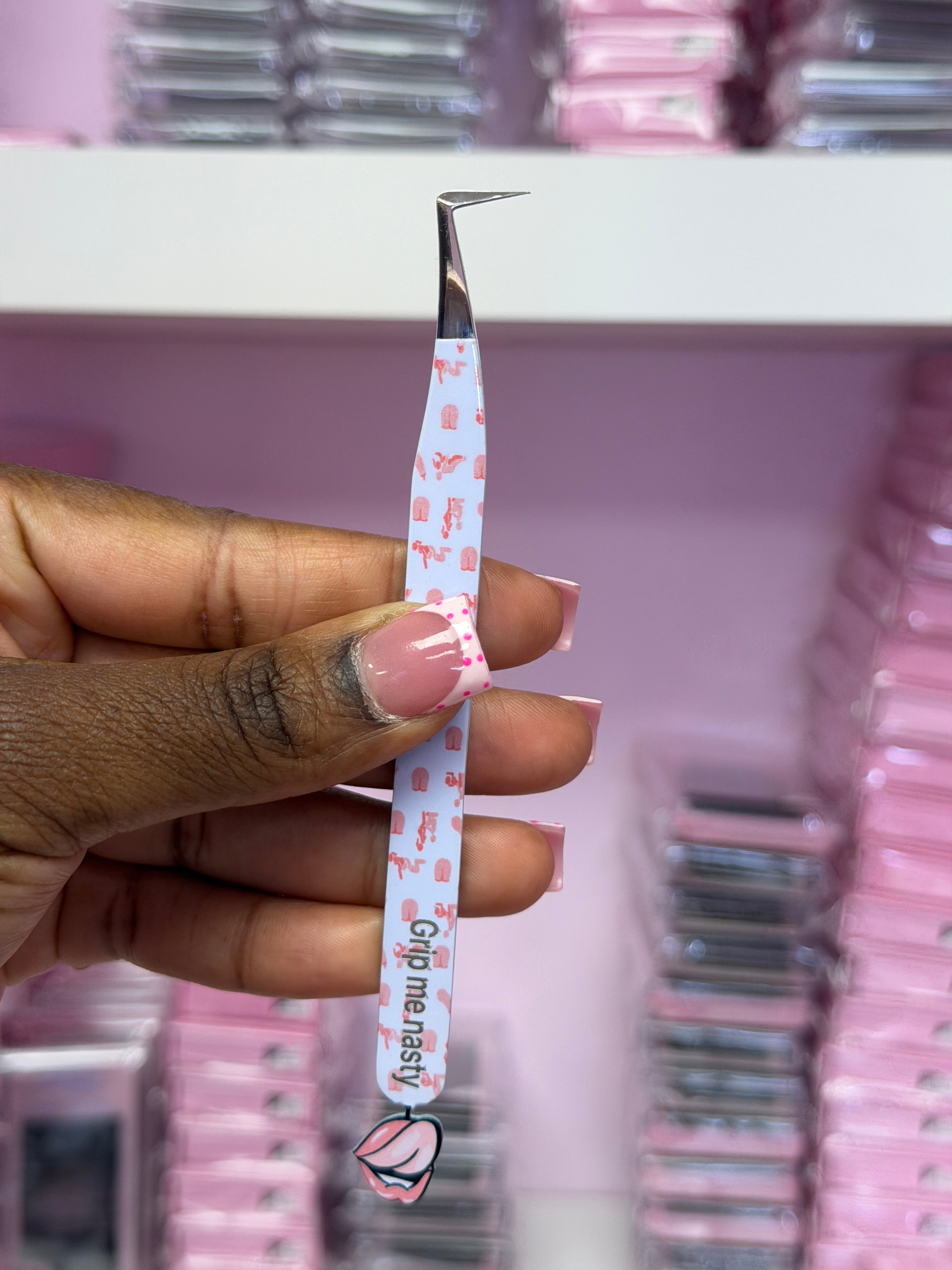 No Manners Tweezers |Fiber Tip