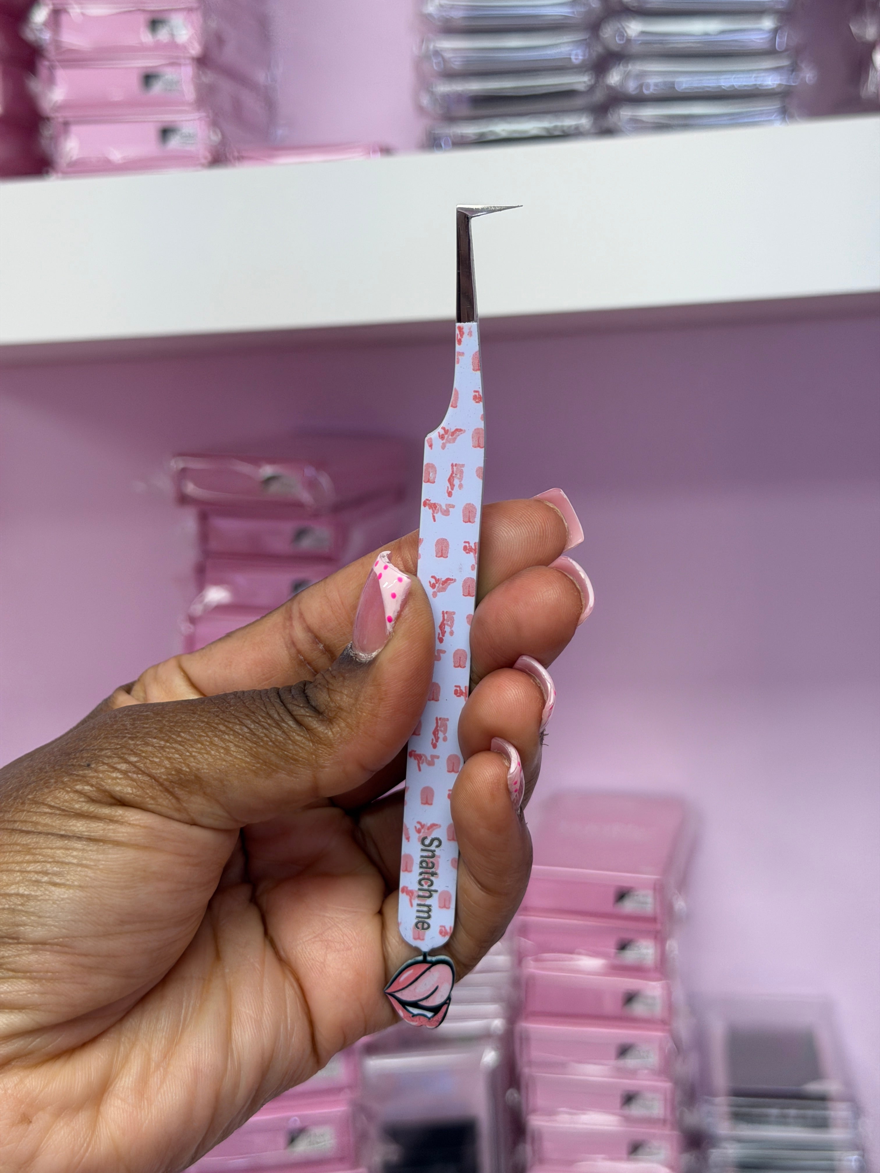 No Manners Tweezers |Fiber Tip
