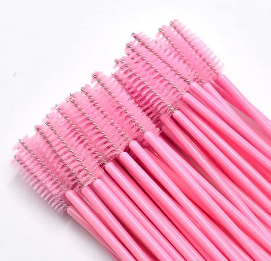 Disposable mascara brush