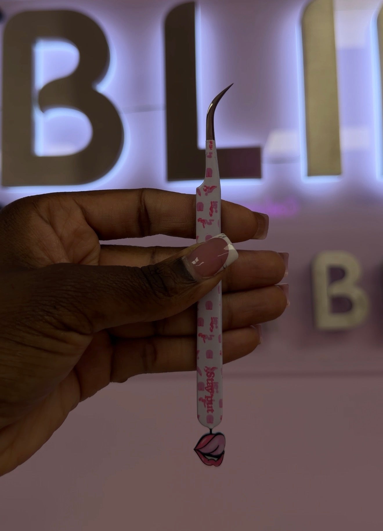 No Manners Tweezers |Fiber Tip
