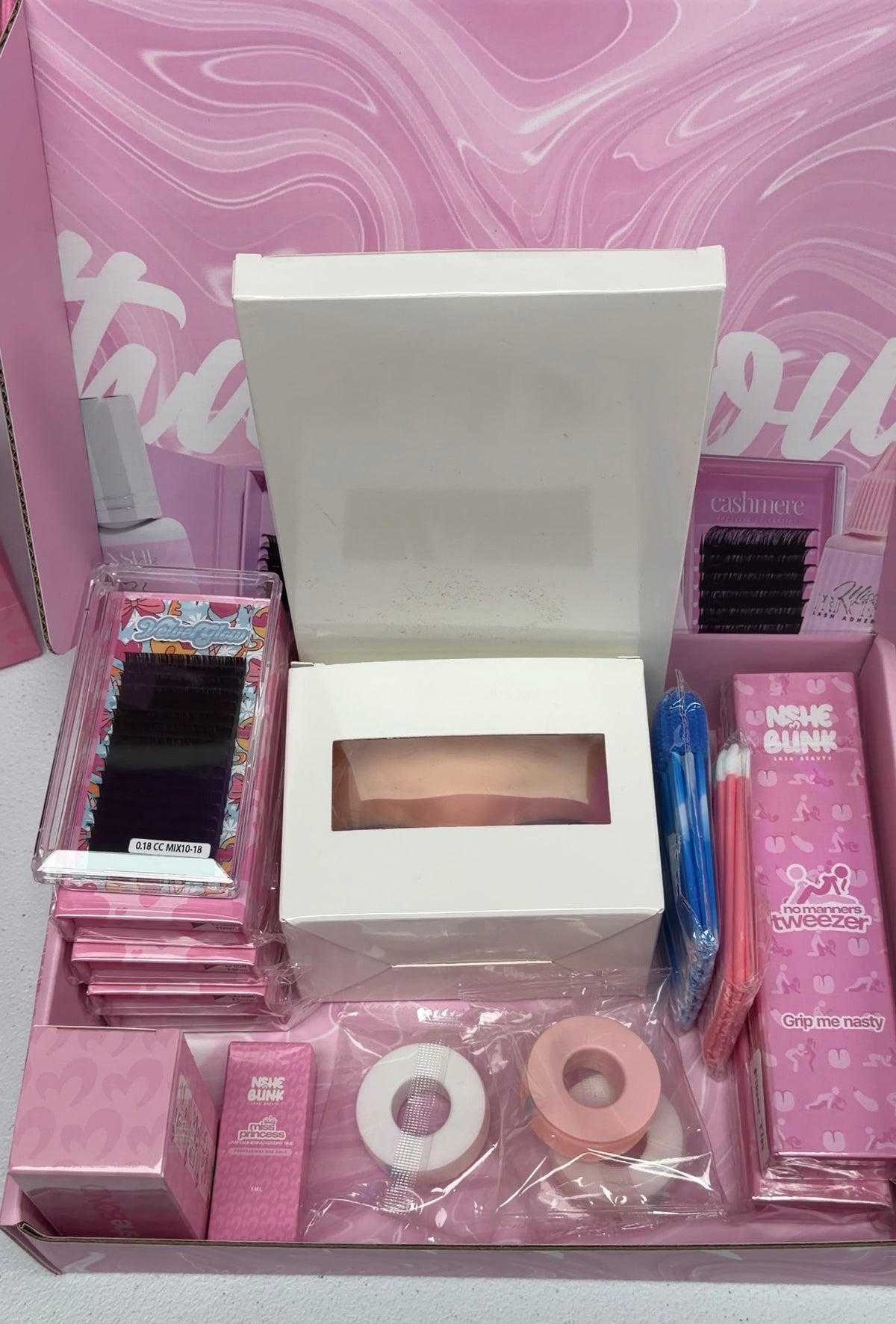 Mini lash training kit