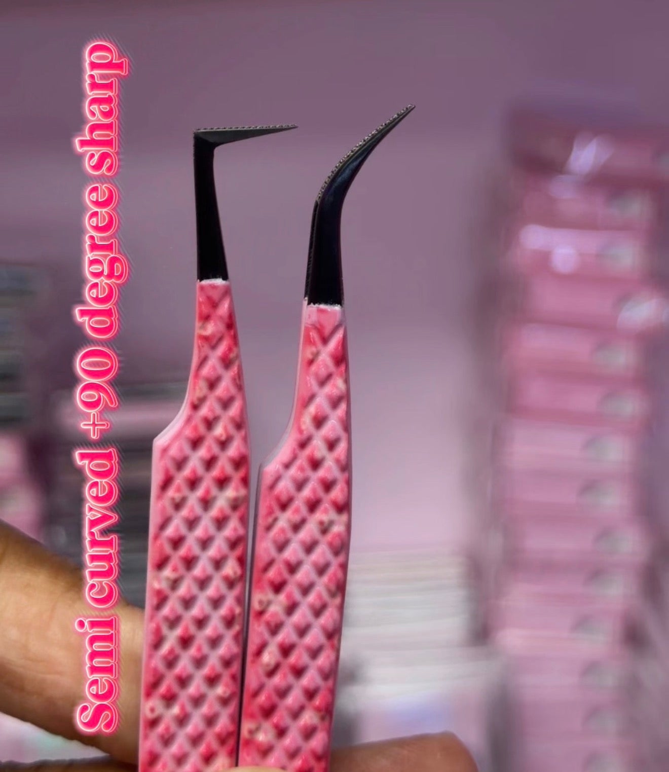 Labubu Tweezers-Fiber Tips